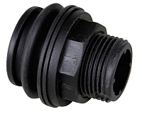 Plastová průchodka do stěny nádrže 1 a 1/2 coulu (obrázek pro) Plastová průchodka do stěny nádrže 1 a 1/2 coulu