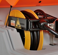 (obrázek pro) Automatický naviják hadice s hadicí 8 m k nádržím CUBE