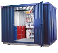 (obrázek pro) Bezpečnostní kontejner SRC 2.1 TA, pozink a lak, dveře L