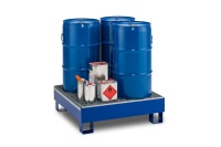 (obrázek pro) Záchytná vana kovová lakovaná SW 65/4, 80x81x25 cm, s roštem