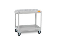 (obrázek pro) Ocelový dílenský vozík se záchytnou vanou