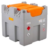 (obrázek pro) Mobilní dvouplášťová nádrž na naftu CUBE Mobil 980 l, BASIC, DUO