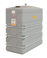 (obrázek pro) Dvouplášťová nádrž na maziva, Slimline 2000 litrů