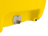 (obrázek pro) PE-nádrž 5 000 l, cisterna na vodu s vlnolamem, žlutá