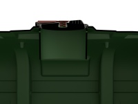 (obrázek pro) PE-nádrž 5 000 l, cisterna na vodu s vlnolamem, zelená