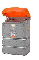 (obrázek pro) CUBE-nádrž exteriérová na použité oleje, s víkem 1500 l