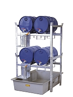 (obrázek pro) Regál na sudy typ 400 , varianta 2