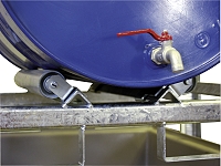 (obrázek pro) Otočná opěrka – váleček pro 200 l sud