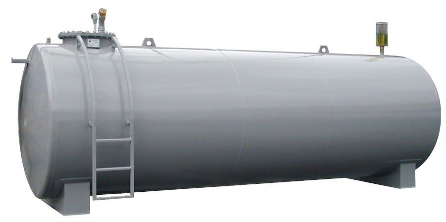 (obrázek pro) Ocelová dvouplášťová nadzemní nádrž na naftu 5000 l bez příslušenství