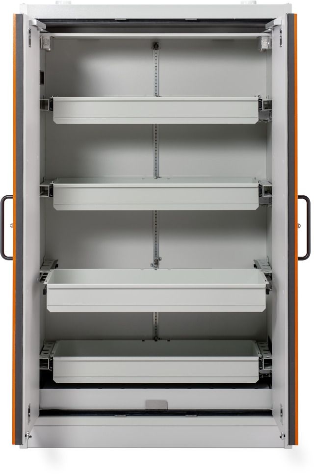 (obrázek pro) Bezpečnostní skříň PROline 12/20 typ 90, 4 zásuvky