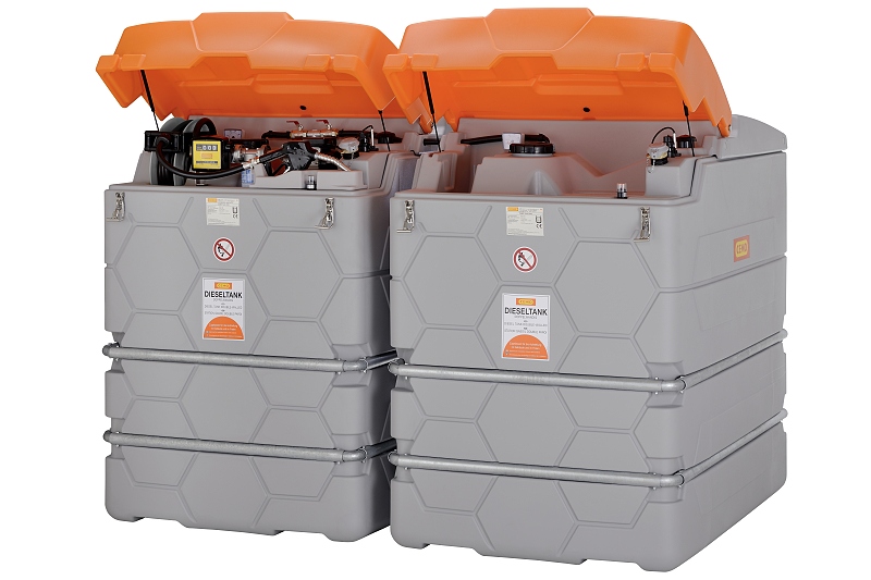 (obrázek pro) Nádrž na naftu CEMO CUBE vnitřní Basic 5000 l