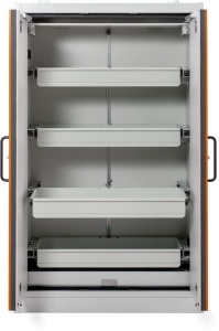 (obrázek pro) Bezpečnostní skříň PROline 12/20 typ 90, 4 zásuvky