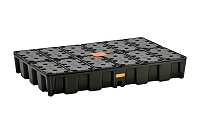 (obrázek pro) Záchytná certifikovaná vana PE 120 HD s roštem, 120x80x18 cm