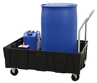 (obrázek pro) Euro-PE-záchytná vana 250/2-mobilní bez roštu