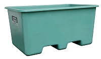 (obrázek pro) Laminátový kontejner s kapsami pro VZV 200 l, vysoký, zelený 
