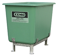 (obrázek pro) Ocelový podstavec pro laminátový kontejner 200 l vysoký