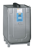 Dvouplášťová nádrž na naftu 400 litrů - stacionární (obrázek pro) Dvouplášťová nádrž na naftu 400 litrů - stacionární